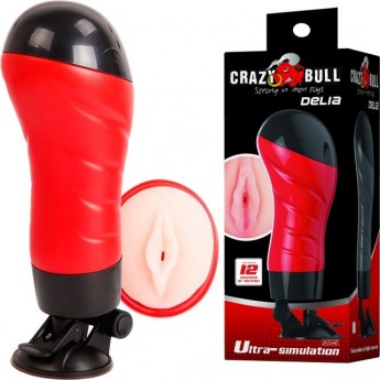 BAILE CRAZY BULL DELIA мастурбатор вагина с вибрацией в тубе
