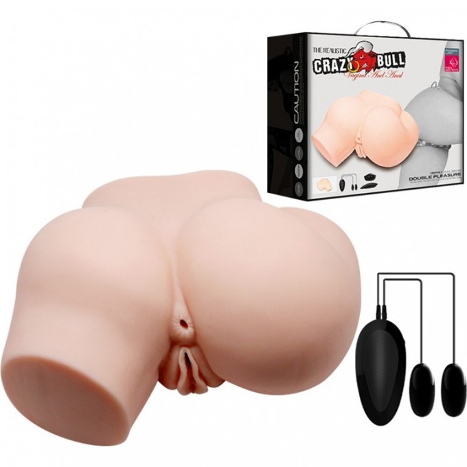 BAILE CRAZY BULL мастурбатор полуторс вагина-анус в позе шпагат BM-009204Z-1