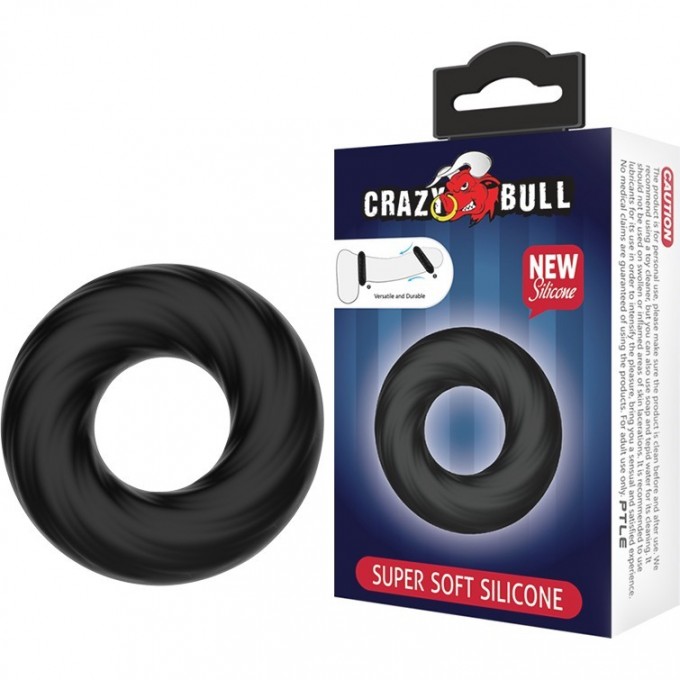 BAILE CRAZY BULL SUPER SOFT эластичное эрекционное кольцо BI-210181 BAILE CRAZY BULL SUPER SOFT эластичное эрекционное кольцо BI-210181