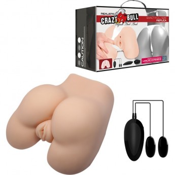 BAILE CRAZY BULL VAGINA AND ANAL мастурбатор вагина и анус с вибрацией