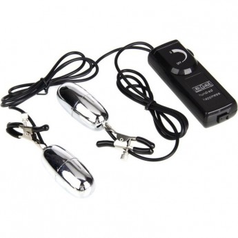 BAILE FLIRT виброзажимы на соски с пультом управления BAILE FLIRT виброзажимы на соски с пультом управления