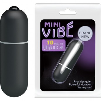 BAILE MINI VIDE черная компактная вибропуля