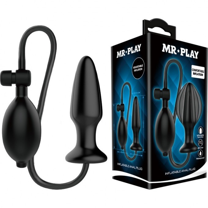 BAILE MR. PLAY Анальная пробка с функцией увеличения размера BW-008098Q-MR BAILE MR. PLAY Анальная пробка с функцией увеличения размера BW-008098Q-MR