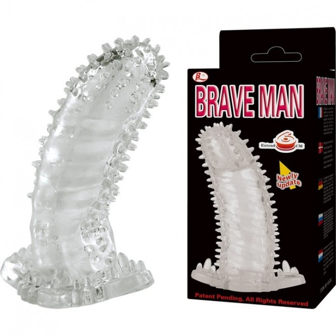 BAILE насадка на фаллос BI-026202 BAILE насадка на фаллос BI-026202