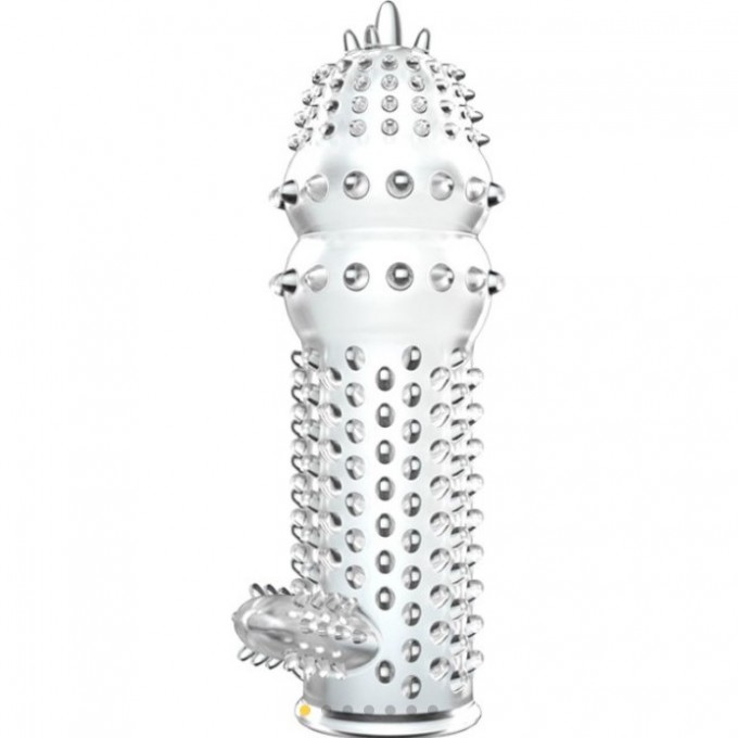 BAILE насадка на фаллос с закрытой головкой BI-10045D-0702 BAILE насадка на фаллос с закрытой головкой BI-10045D-0702