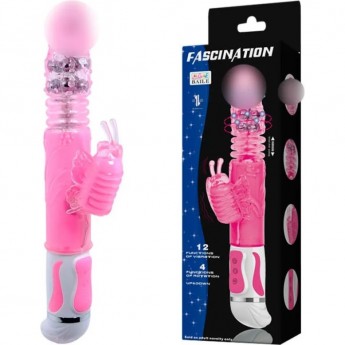 BAILE ротатор водонепронецаемый с поступат. движ + вибростимулятор клитора Бабочка BAILE ротатор водонепронецаемый с поступат. движ + вибростимулятор клитора Бабочка