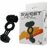 BAILE SWEET RING эрекционное виброкольцо с виброподвеской BI-014080-1