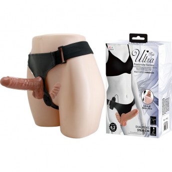 BAILE ULTRA PASSIONATE HARNESS страпон на трусиках с вагинальной пробкой с вибрацией